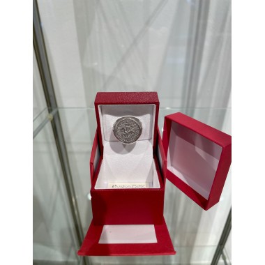 Bague Sceau des Templiers, Argent 925