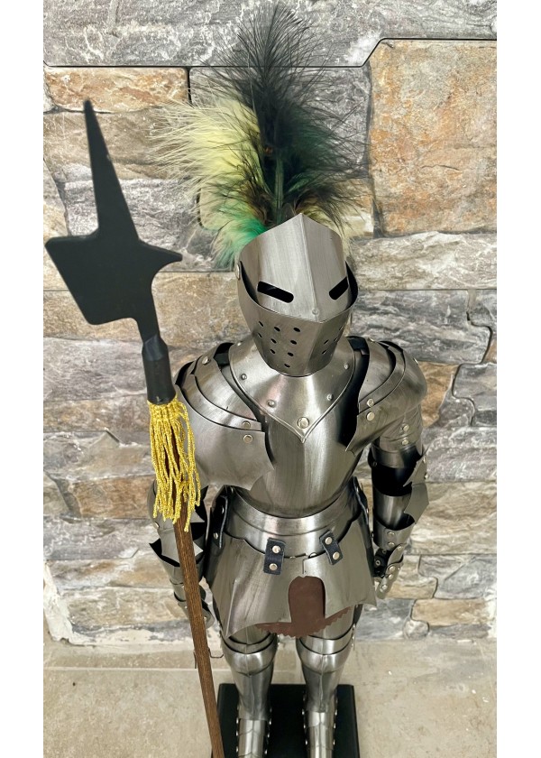 Miniature de l'Armure Médiévale (acier clair)