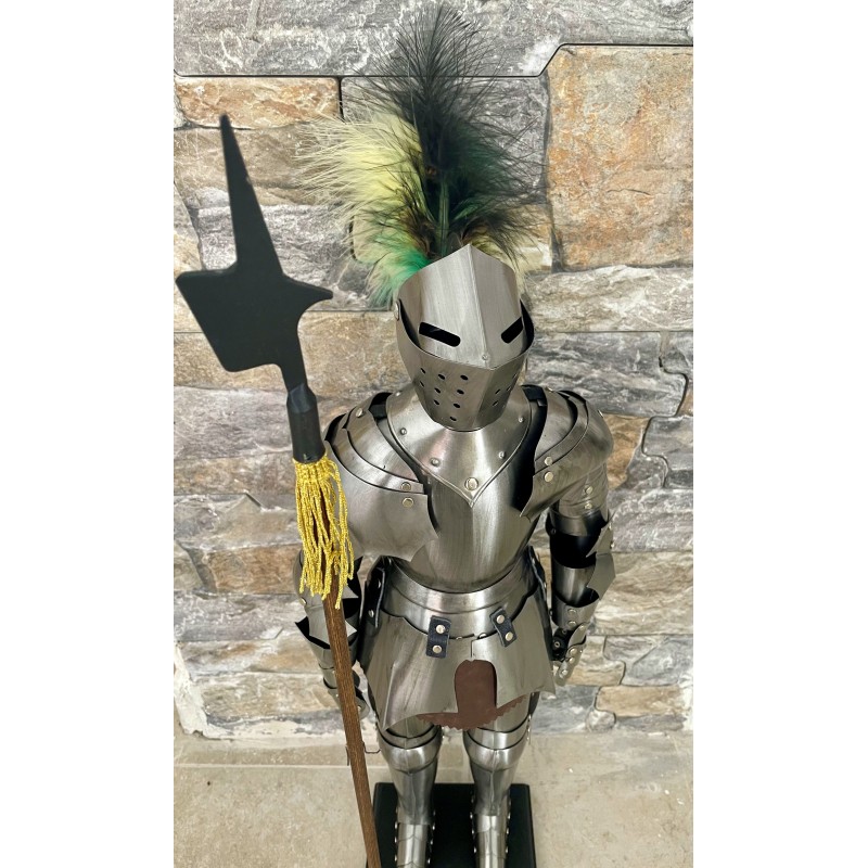 Miniature de l'Armure Médiévale (acier clair)