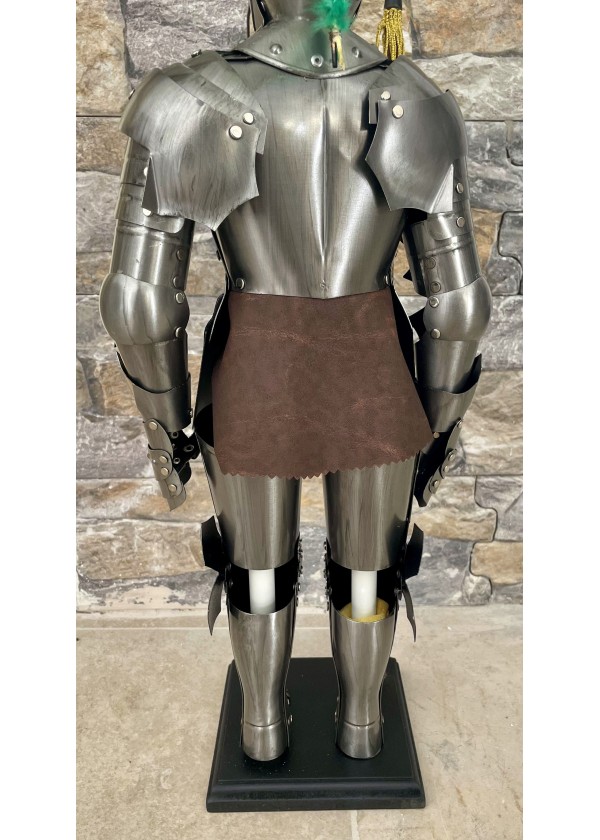 Miniature de l'Armure Médiévale (acier clair)