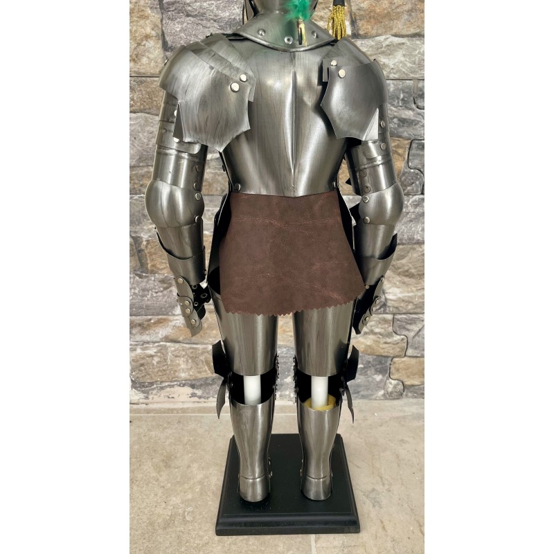 Miniature de l'Armure Médiévale (acier clair)