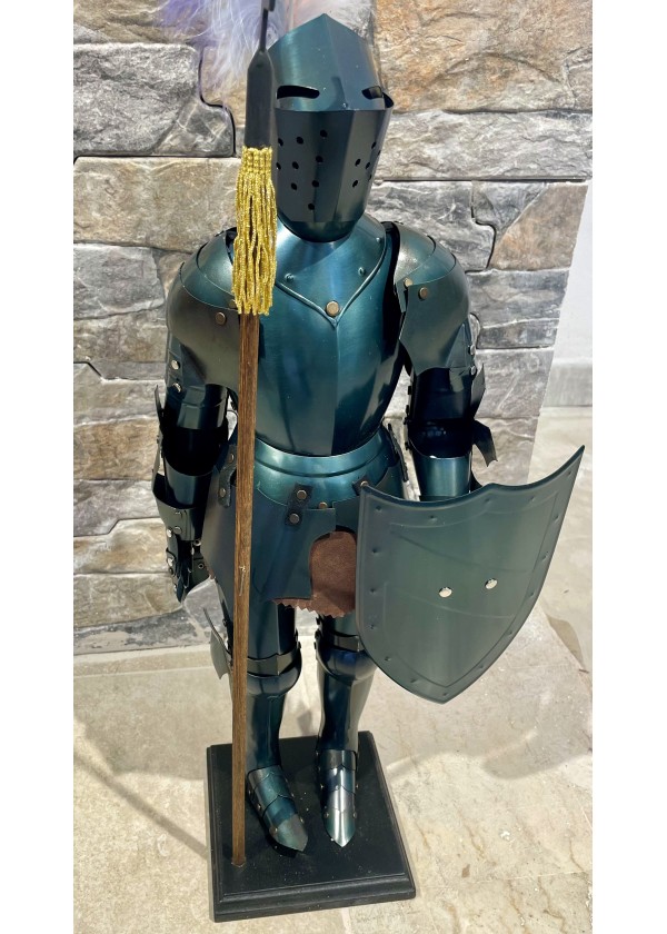 Miniature de l'Armure Médiévale (acier sombre)