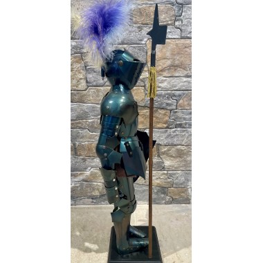 Miniature de l'Armure Médiévale (acier sombre)