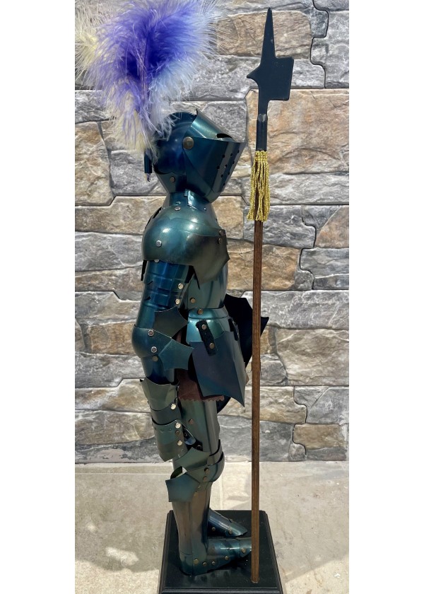 Miniature de l'Armure Médiévale (acier sombre)