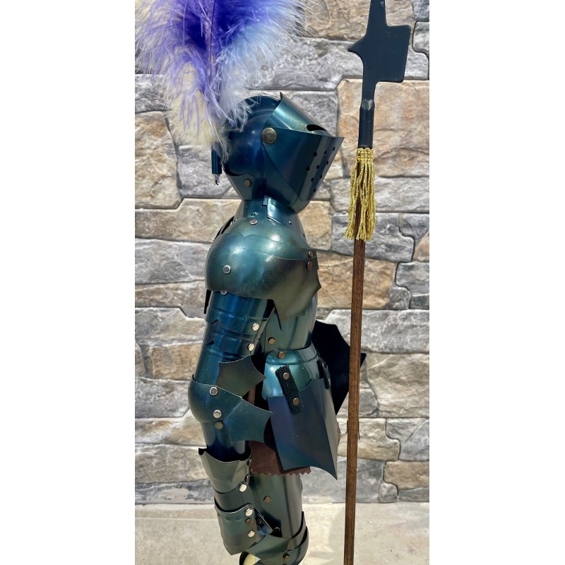 Miniature de l'Armure Médiévale (acier sombre)