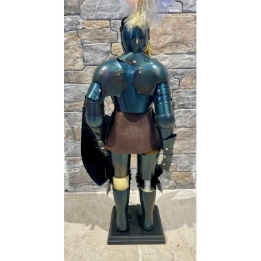 Miniature de l'Armure Médiévale (acier sombre)