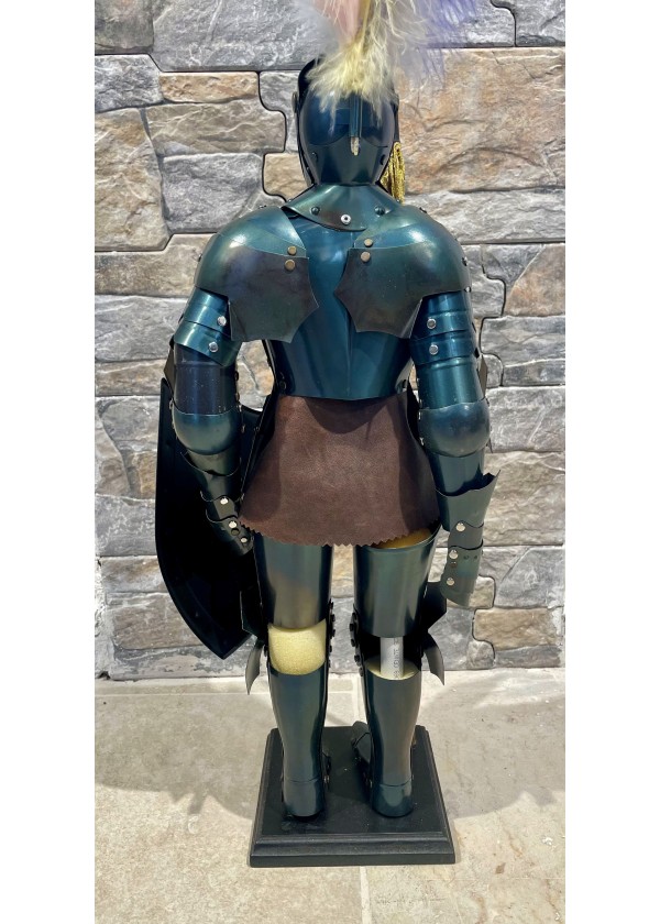 Miniature de l'Armure Médiévale (acier sombre)