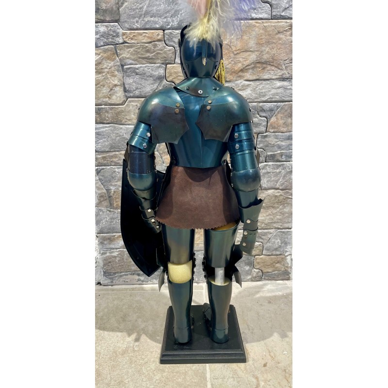 Miniature de l'Armure Médiévale (acier sombre)