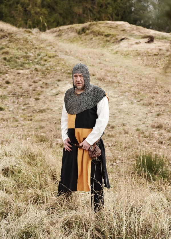 Camail médiévale rivetée