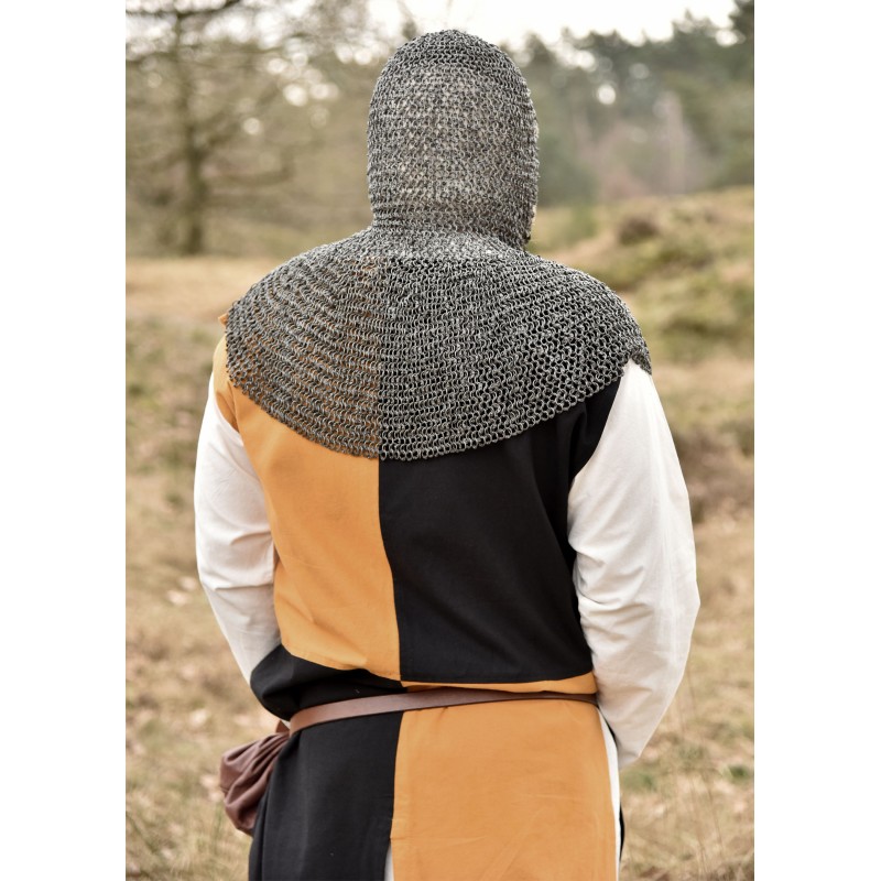 Camail médiévale rivetée