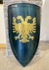 Bouclier Médiévale Avec Aigle Biceps