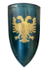 Bouclier Médiévale Avec Aigle Biceps