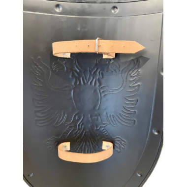 Bouclier Médiévale Avec Aigle Biceps