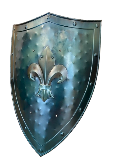 Bouclier Européen - Bouclier symbole de bleuet