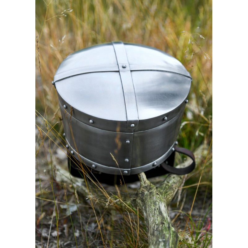 Casque de templier, acier 1.6mm