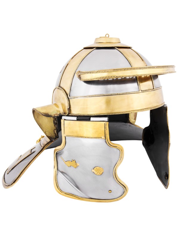 Casque Romain Italic 'H'