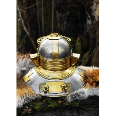 Casque Romain Italic 'H'