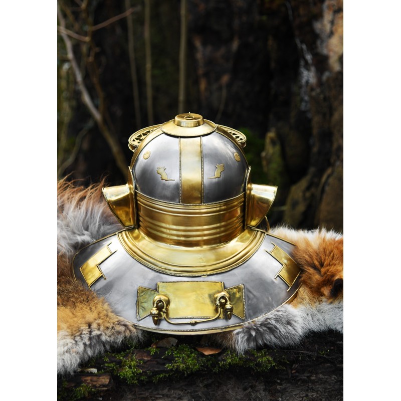 Casque Romain Italic 'H'