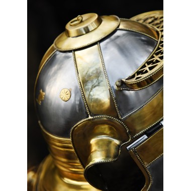 Casque Romain Italic 'H'