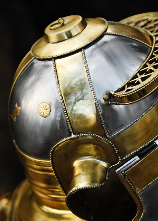 Casque Romain Italic 'H'