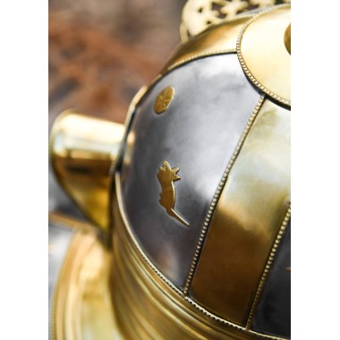 Casque Romain Italic 'H'