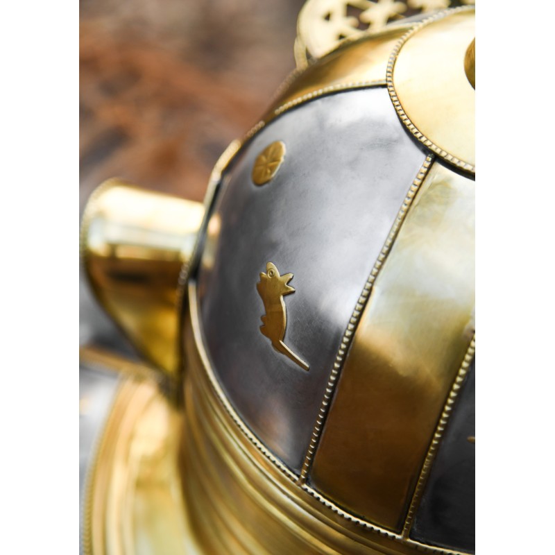 Casque Romain Italic 'H'