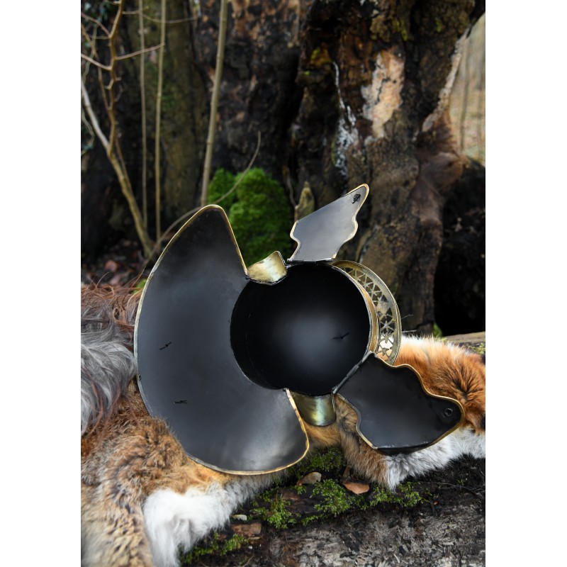 Casque Romain Italic 'H'