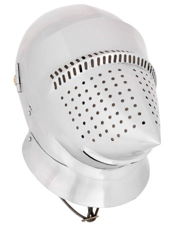 Casque Hundsgugel, vers 1400, acier de 2 mm