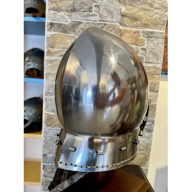 Casque Bassinet Médiéval, acier 2mm