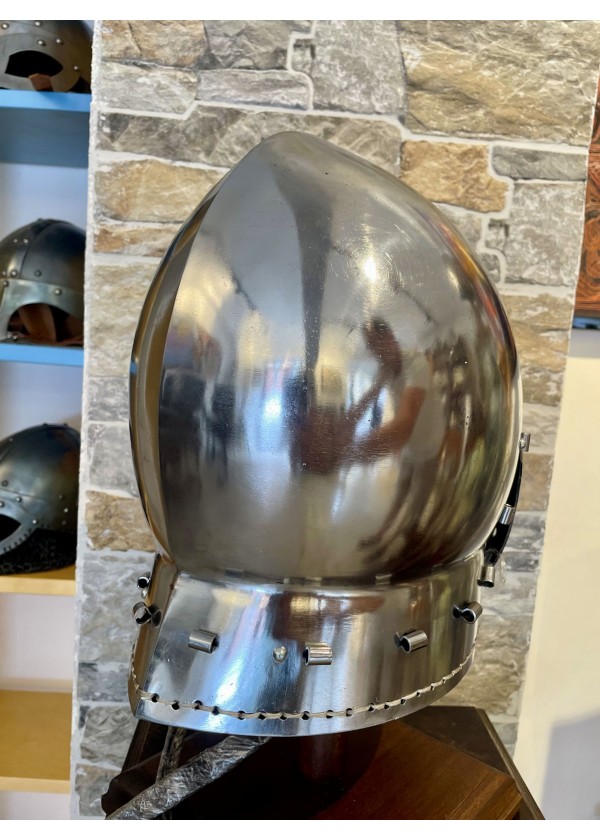 Casque Bassinet Médiéval, acier 2mm