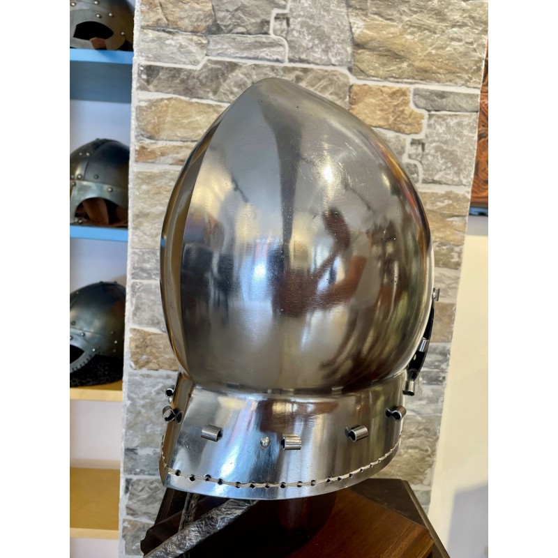 Casque Bassinet Médiéval, acier 2mm