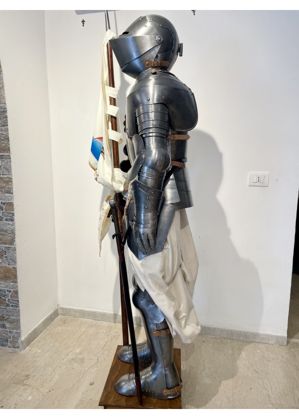 Armure de Jeanne d’Arc – Fabriquée à la Main en Italie