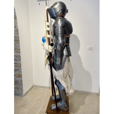 Armure de Jeanne d’Arc – Fabriquée à la Main en Italie