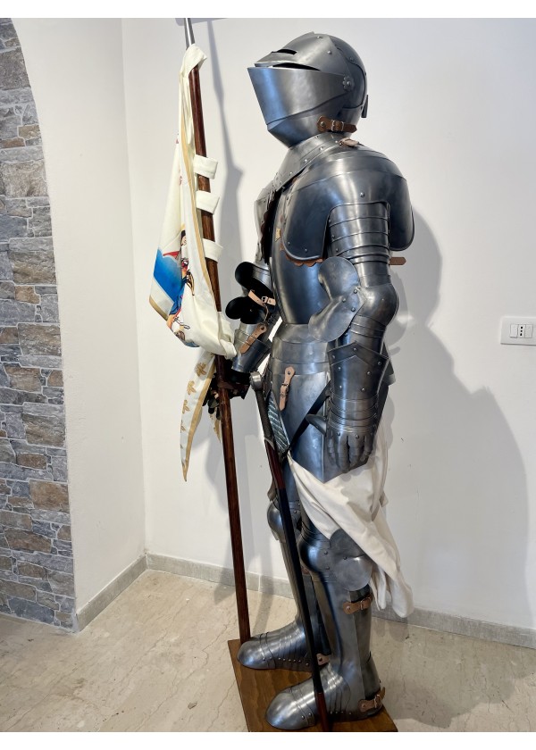 Armure de Jeanne d’Arc – Fabriquée à la Main en Italie