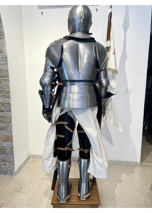 Armure de Jeanne d’Arc – Fabriquée à la Main en Italie