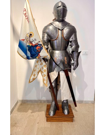 Armure de Jeanne d’Arc – Fabriquée à la Main en Italie