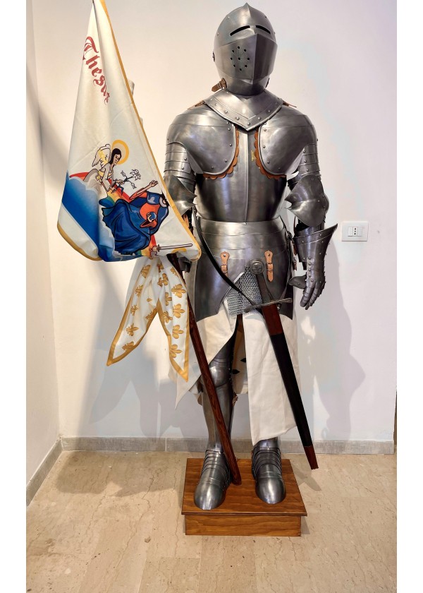 Armure de Jeanne d’Arc – Fabriquée à la Main en Italie