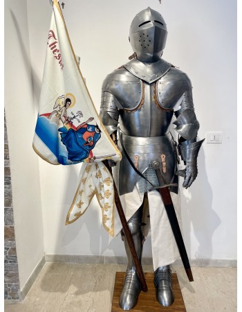 Armure de Jeanne d’Arc – Fabriquée à la Main en Italie
