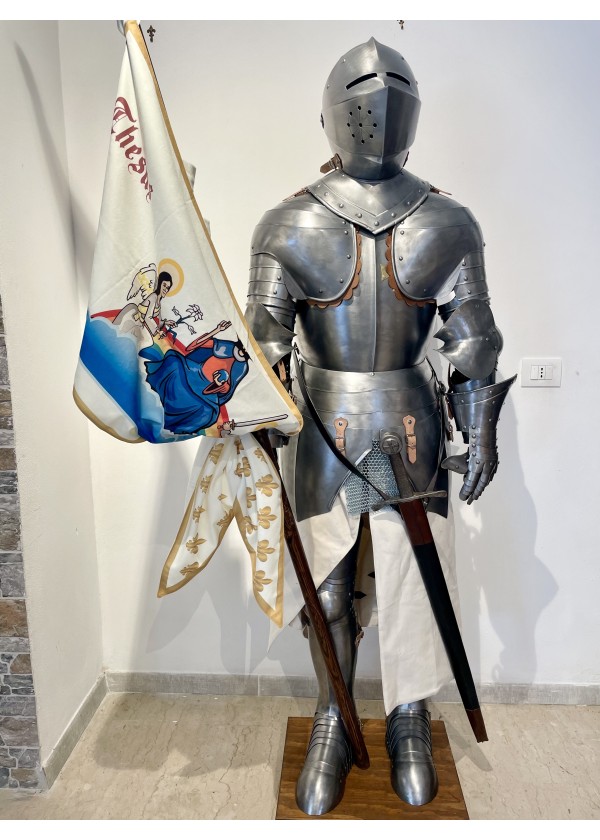 Armure de Jeanne d’Arc – Fabriquée à la Main en Italie