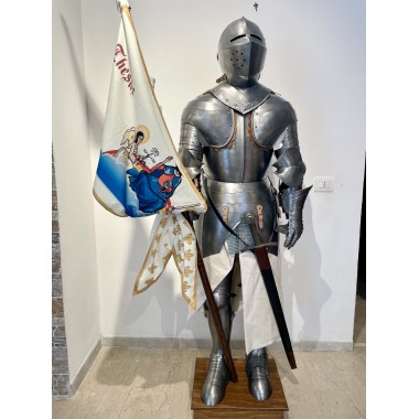 Armure de Jeanne d’Arc – Fabriquée à la Main en Italie