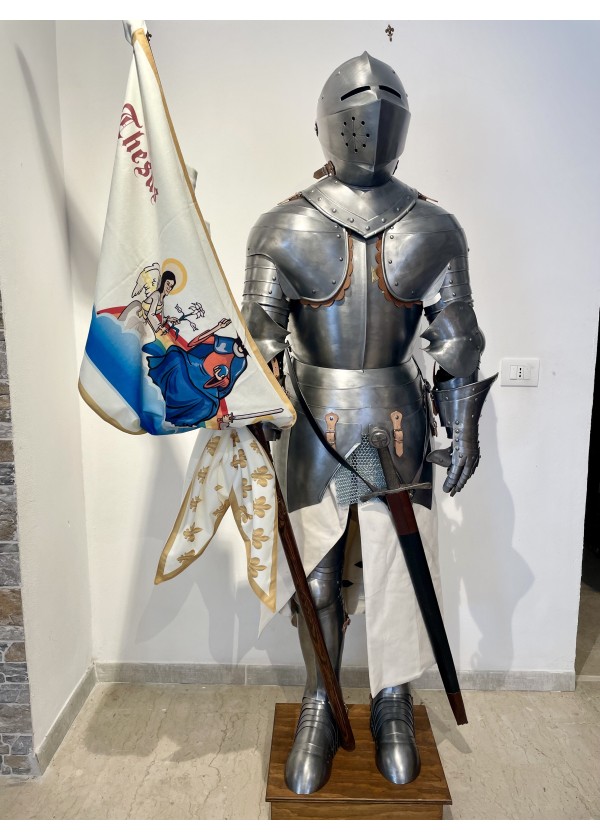 Armure de Jeanne d’Arc – Fabriquée à la Main en Italie