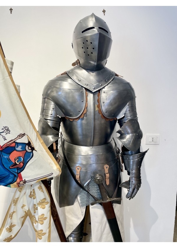 Armure de Jeanne d’Arc – Fabriquée à la Main en Italie