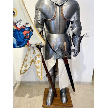 Armure de Jeanne d’Arc – Fabriquée à la Main en Italie
