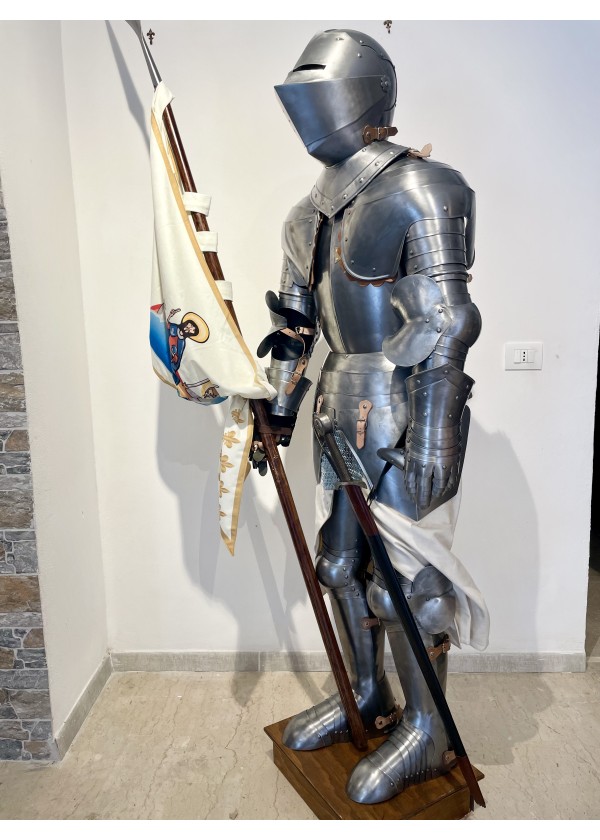 Armure de Jeanne d’Arc – Fabriquée à la Main en Italie