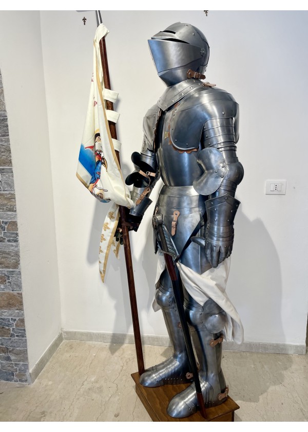 Armure de Jeanne d’Arc – Fabriquée à la Main en Italie