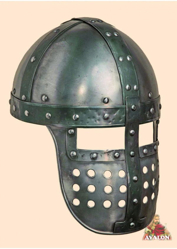 Spangenhelm - Casque Cervelière Faciale