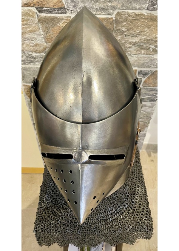 Casque Bassinet Médiéval à bec