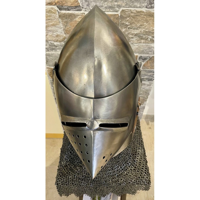 Casque Bassinet Médiéval à bec