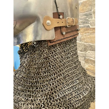 Casque Bassinet Médiéval à bec