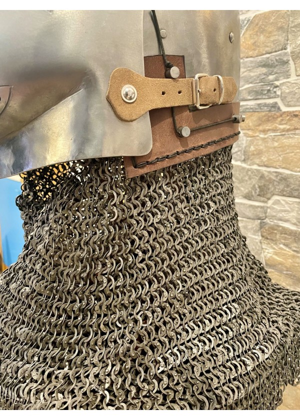 Casque Bassinet Médiéval à bec